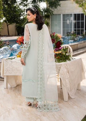 2556A - Embroidered 3Pc Dress - Zarqun Premium