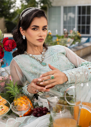 2556A - Embroidered 3Pc Dress - Zarqun Premium