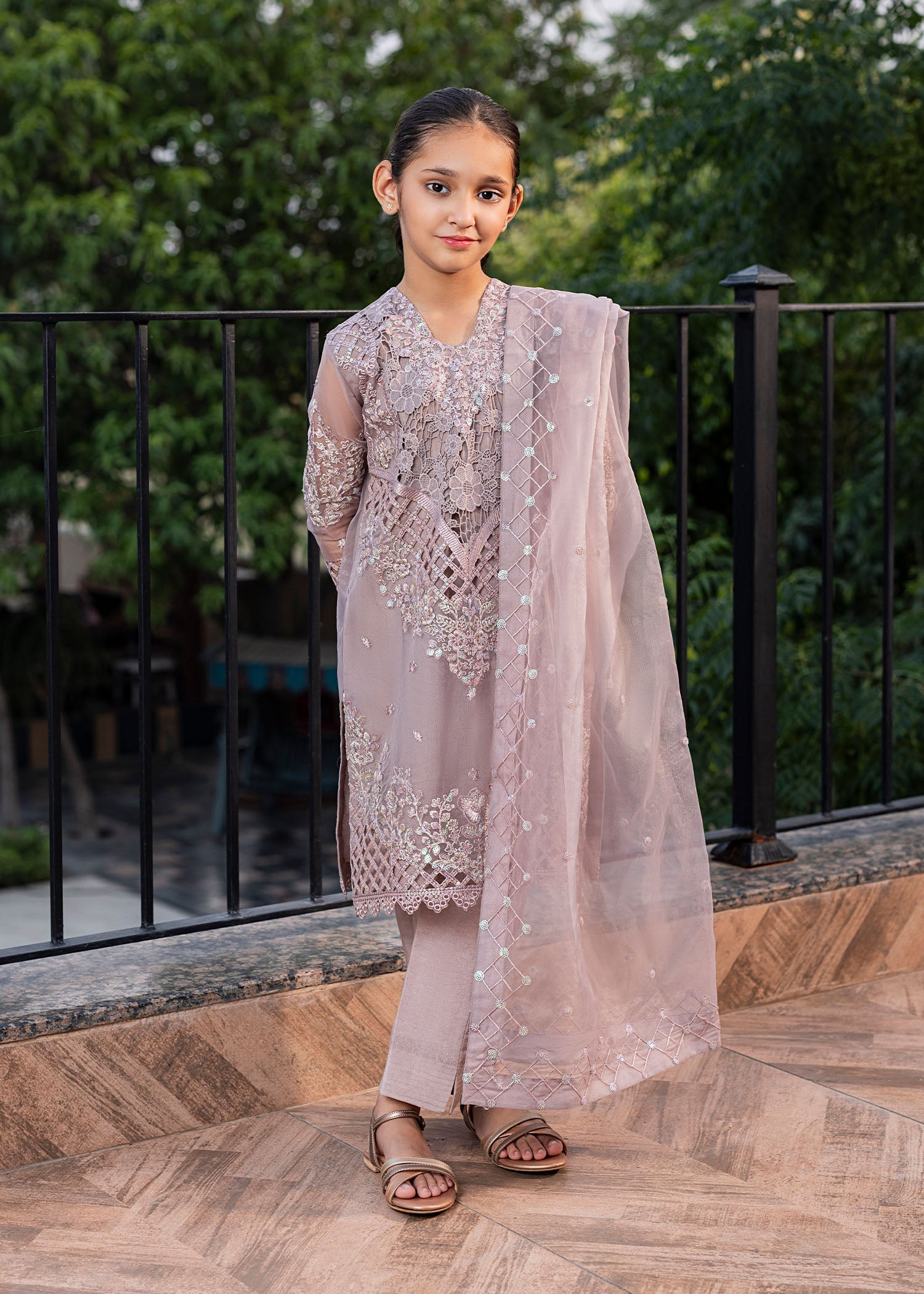 K2555A - Kids Formal Wear - Zarqun Premium