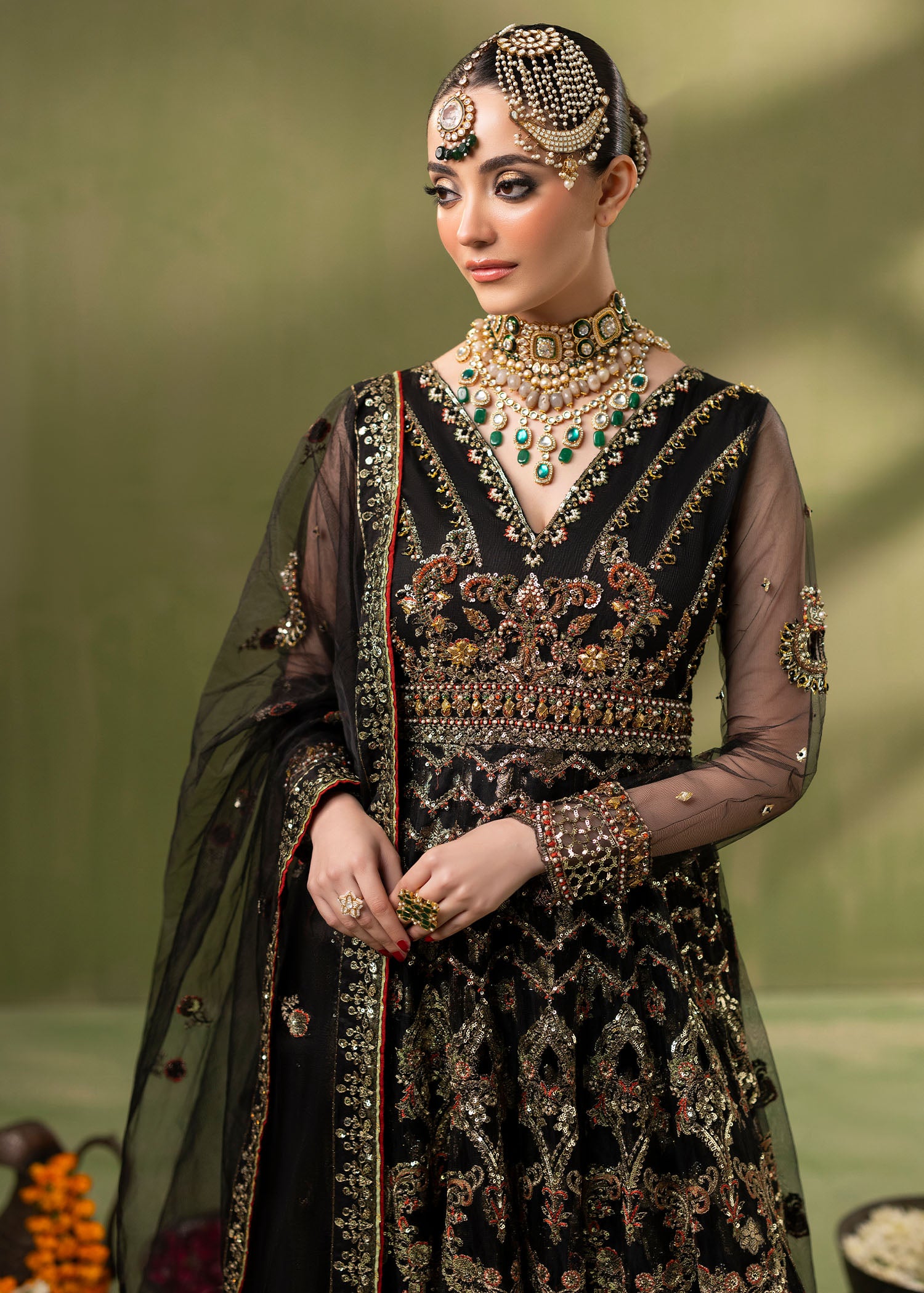 2559B - Dreamy Embellished Formal - Zarqun Premium