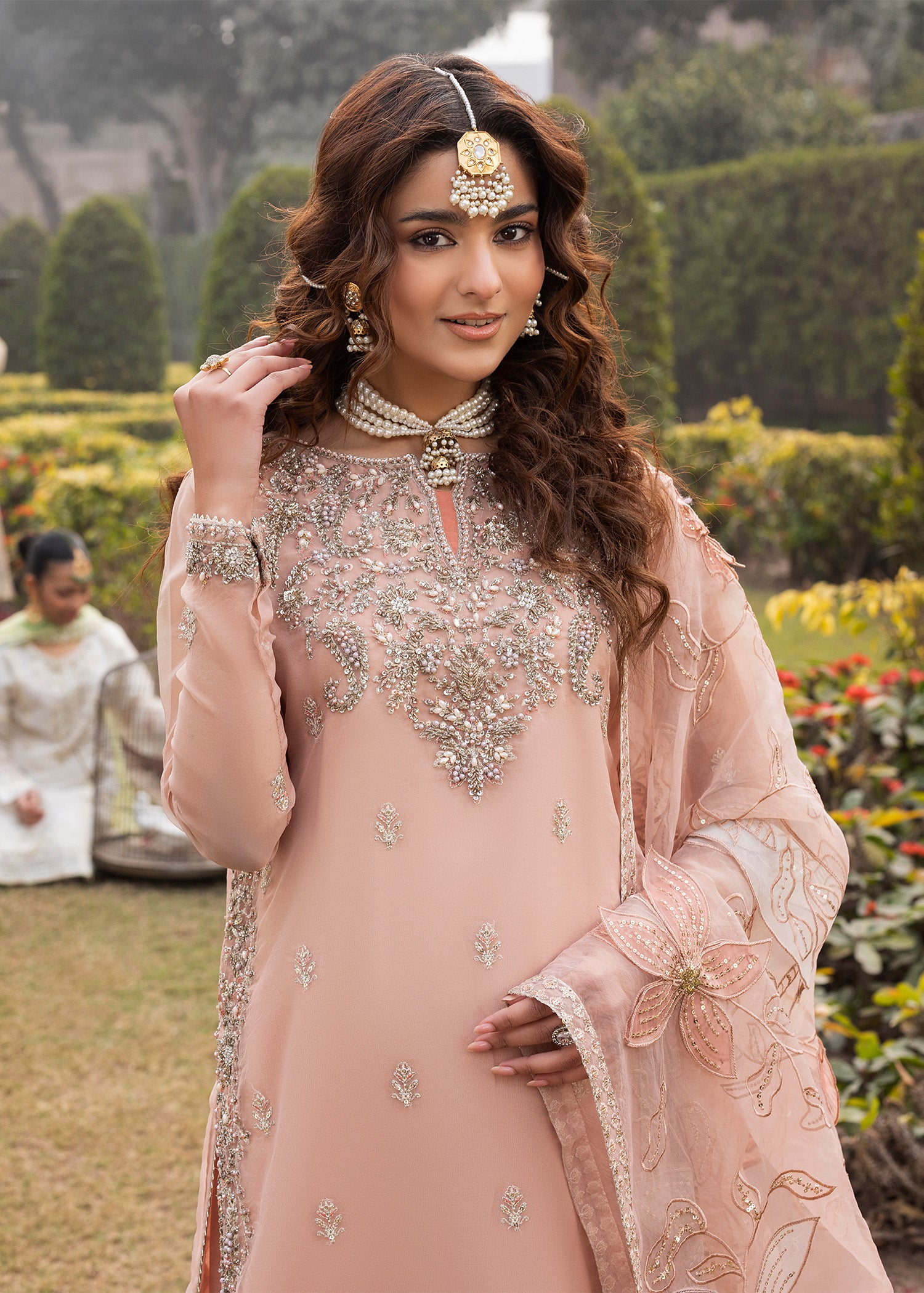 2578B - Classic Embroidered Formal - Zarqun Premium