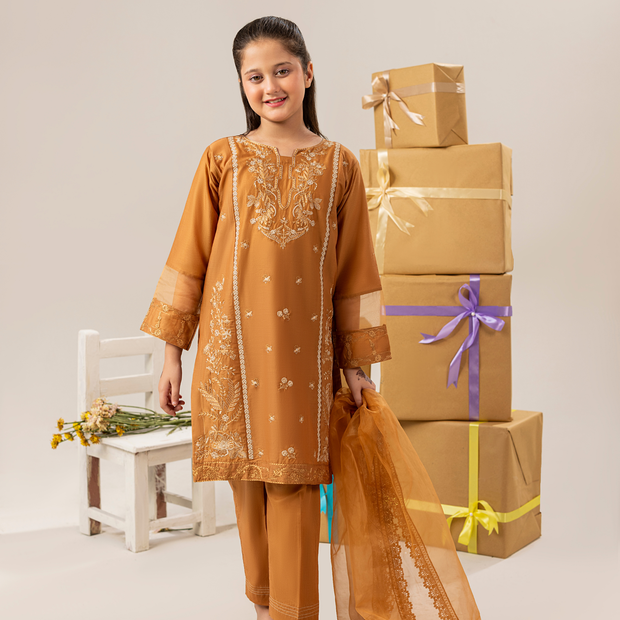 K2541B - Kids Formal Wear - Zarqun Premium