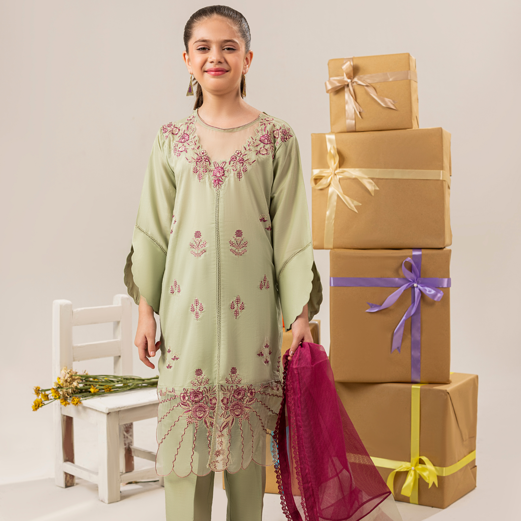 K2535B - Kids Formal Wear - Zarqun Premium