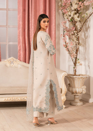 2534A - Embroidered 3Pc Dress - Zarqun Premium