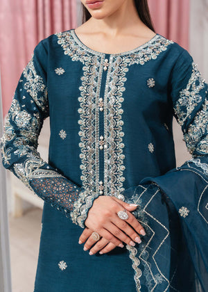 2534B - Embroidered 3Pc Dress - Zarqun Premium