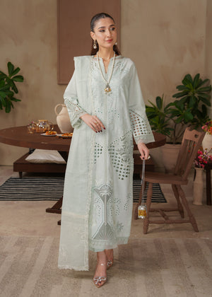 2516 - Embroidered 3Pc Dress - Zarqun Premium