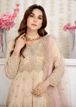 2341B - Embroidered Formal Dress - Zarqun Premium