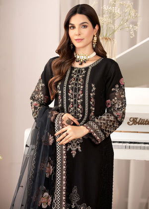2321A - Embroidered Formal Dress - Zarqun Premium
