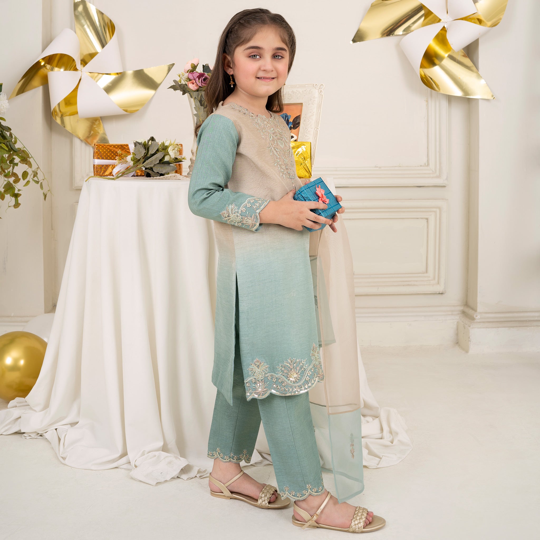 K2531A - Kids Formal Wear - Zarqun Premium