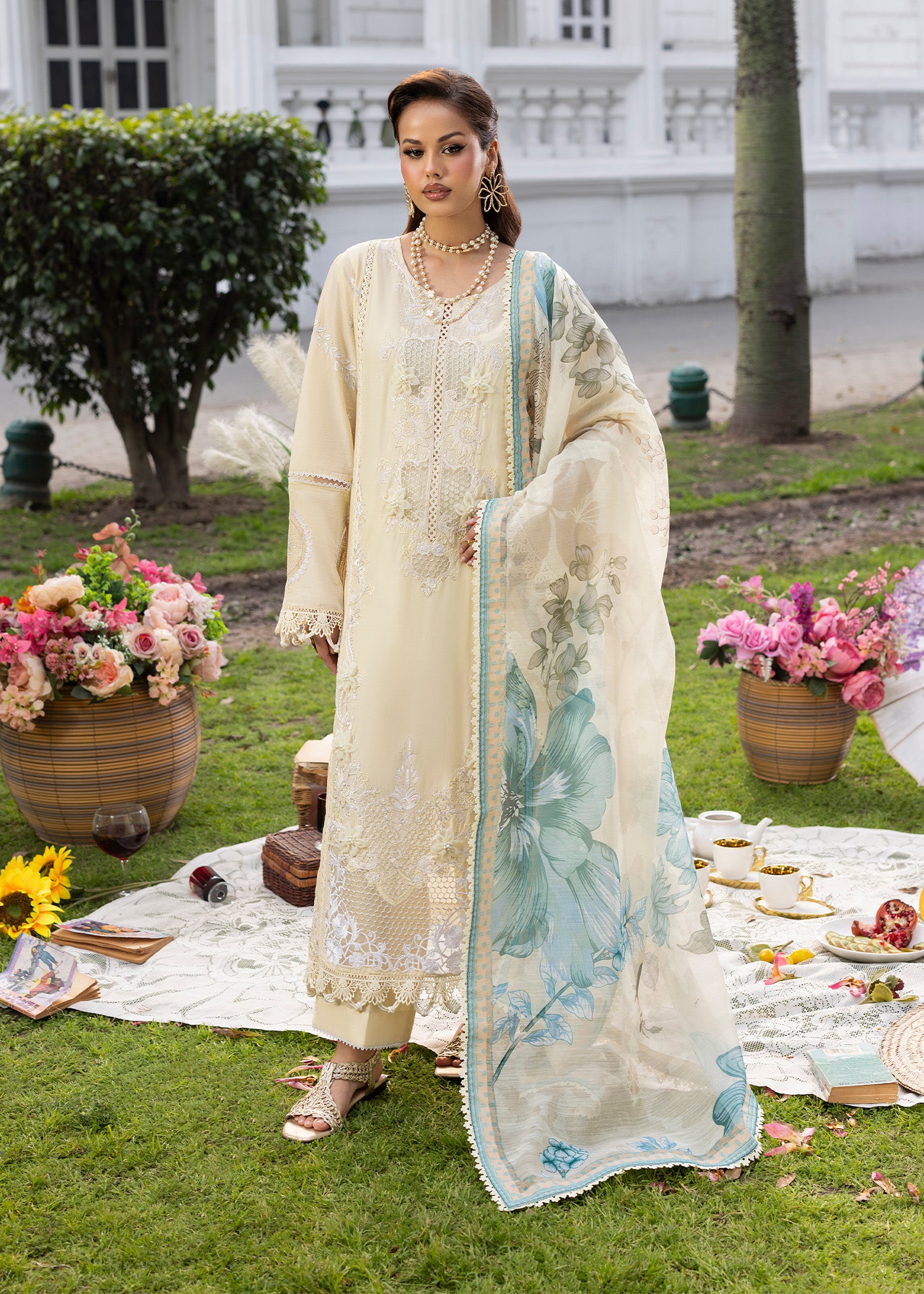 2614A - Summer Formal Wear - Zarqun Premium