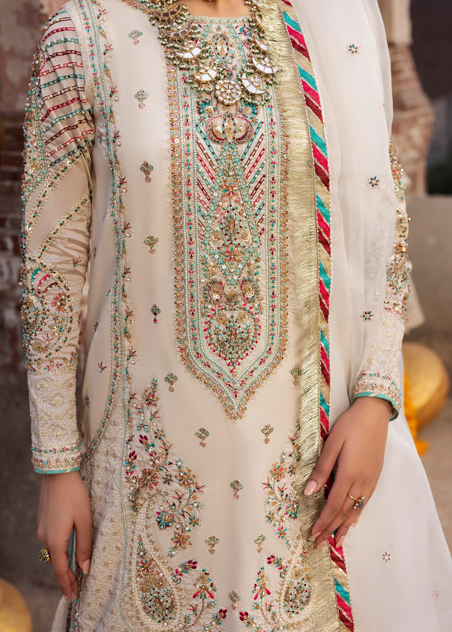 2581B - Classic Embroidered Formal - Zarqun Premium