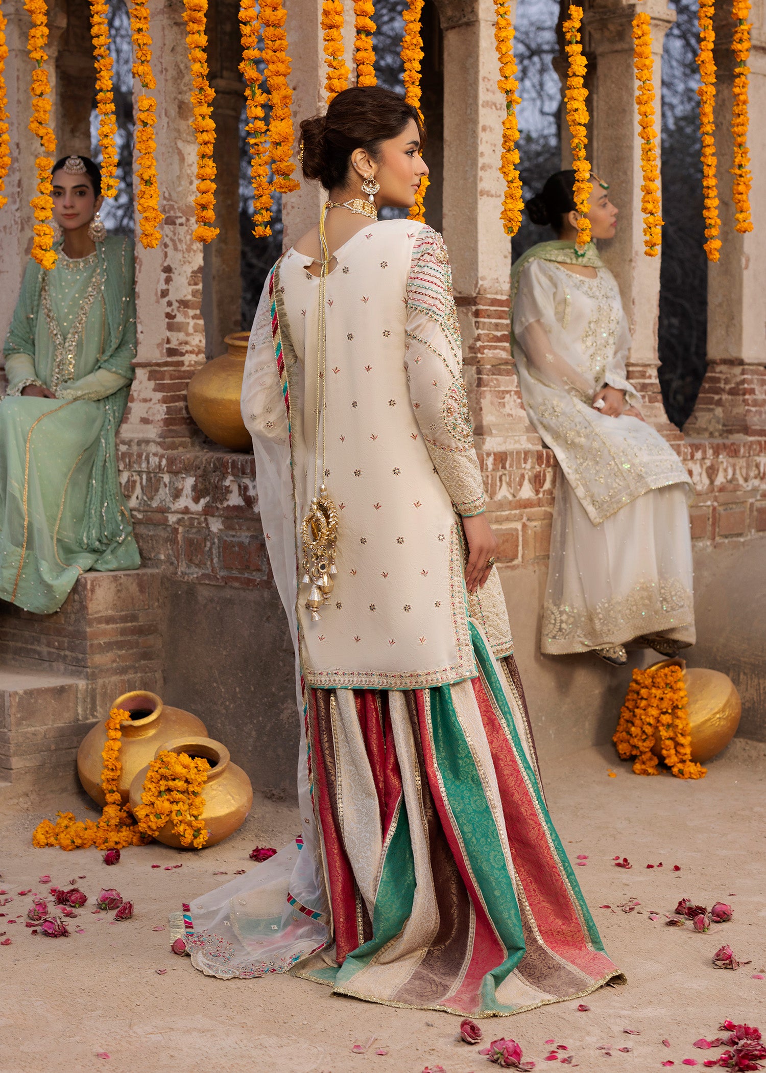 2581B - Classic Embroidered Formal - Zarqun Premium