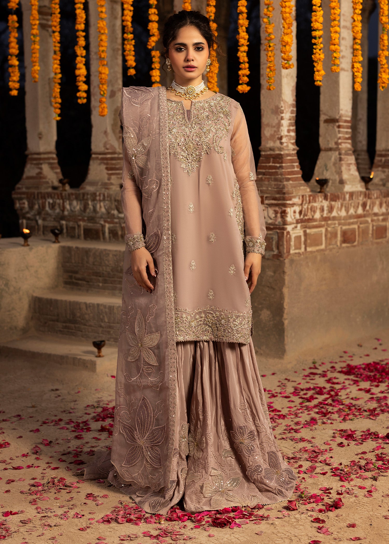 2578A - Classic Embroidered Formal - Zarqun Premium