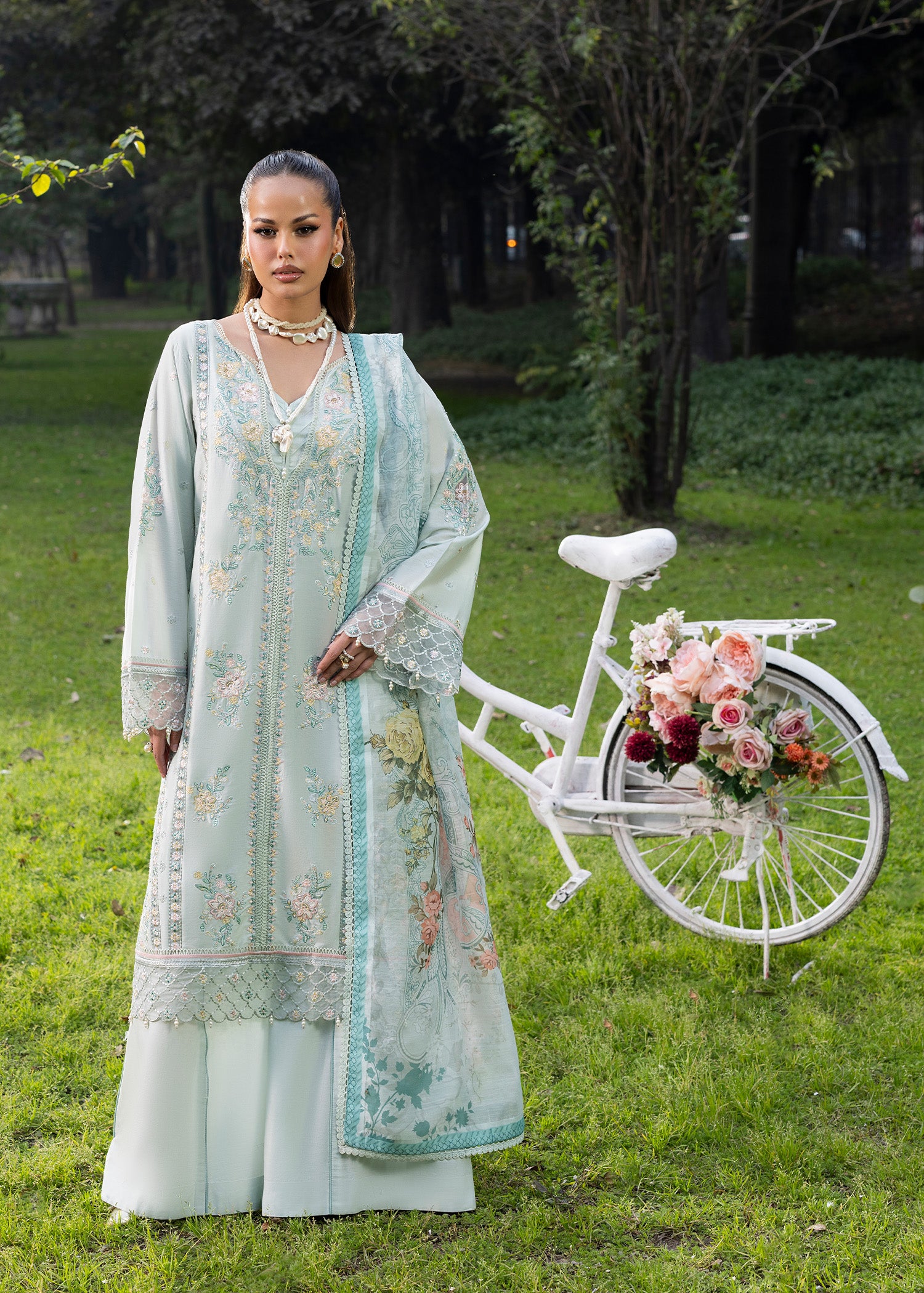 2615A - Summer Formal Wear - Zarqun Premium