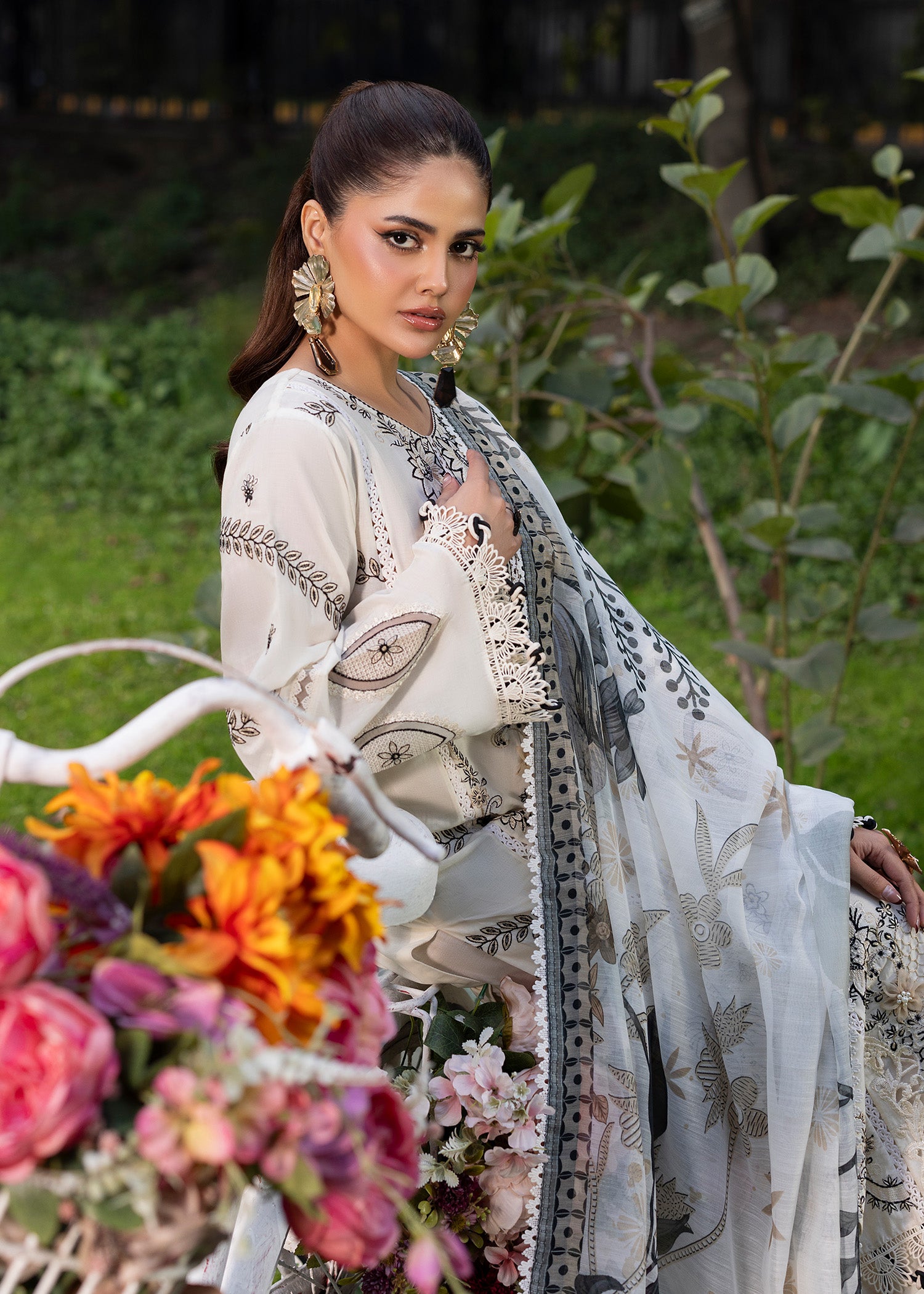 2614B - Summer Formal Wear - Zarqun Premium