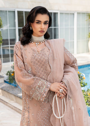 2554B - Embroidered 3Pc Dress - Zarqun Premium