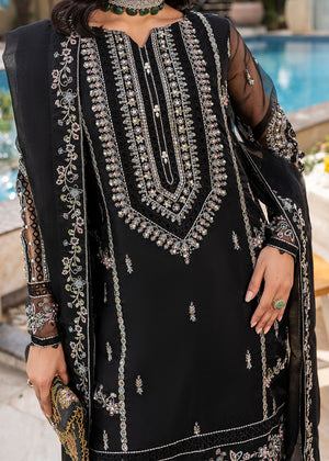 2551B - Embroidered 3Pc Dress - Zarqun Premium
