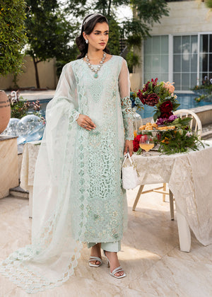 2556A - Embroidered 3Pc Dress - Zarqun Premium