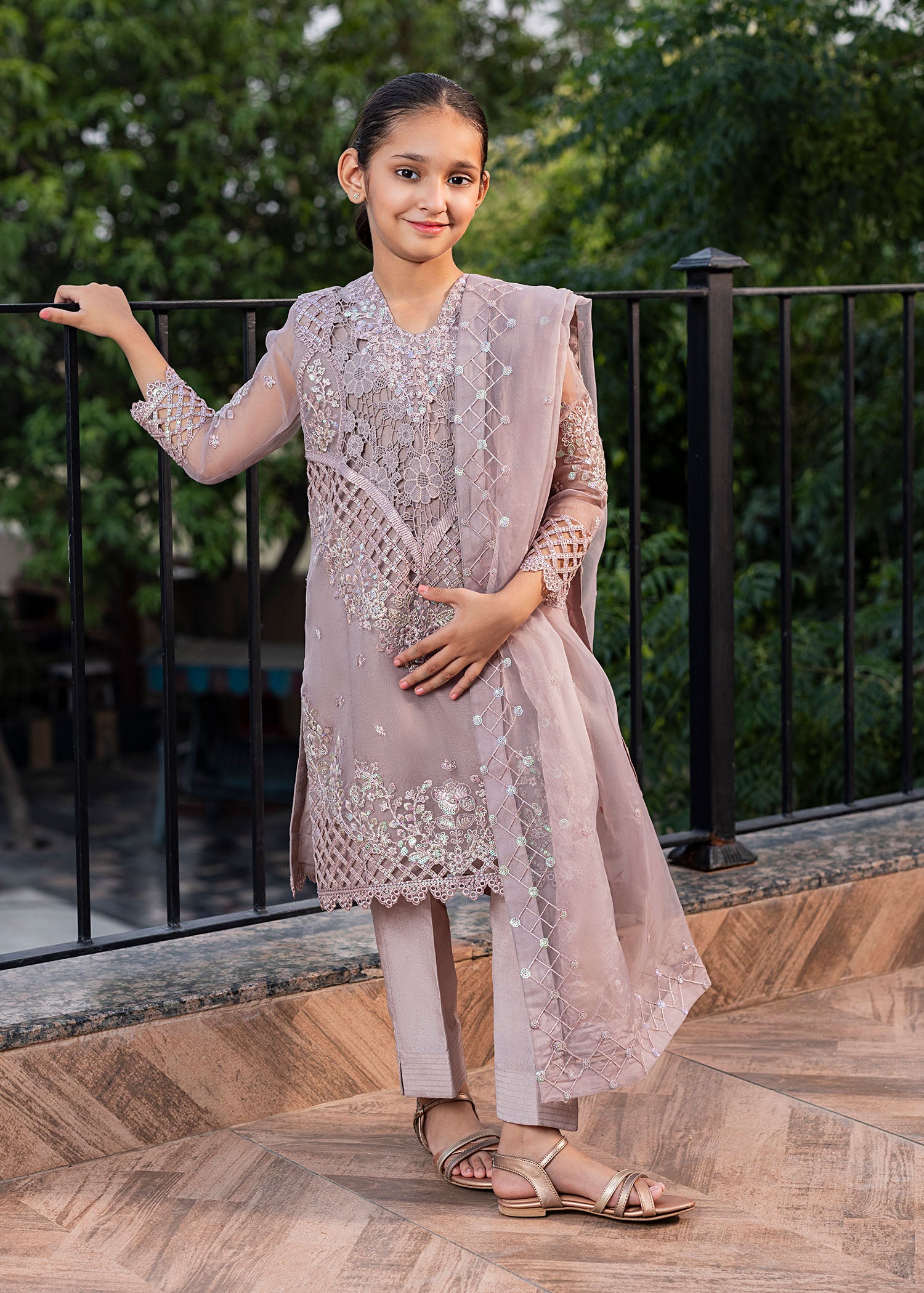 K2555A - Kids Formal Wear - Zarqun Premium