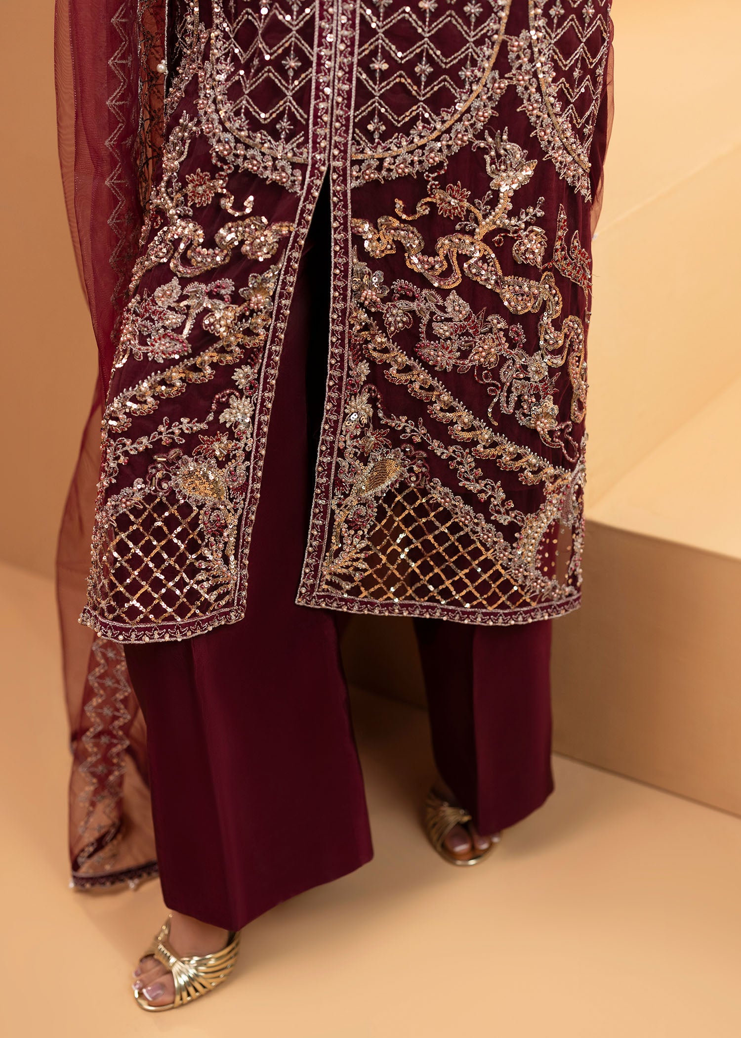 2557B - Modern Formal Suit - Zarqun Premium