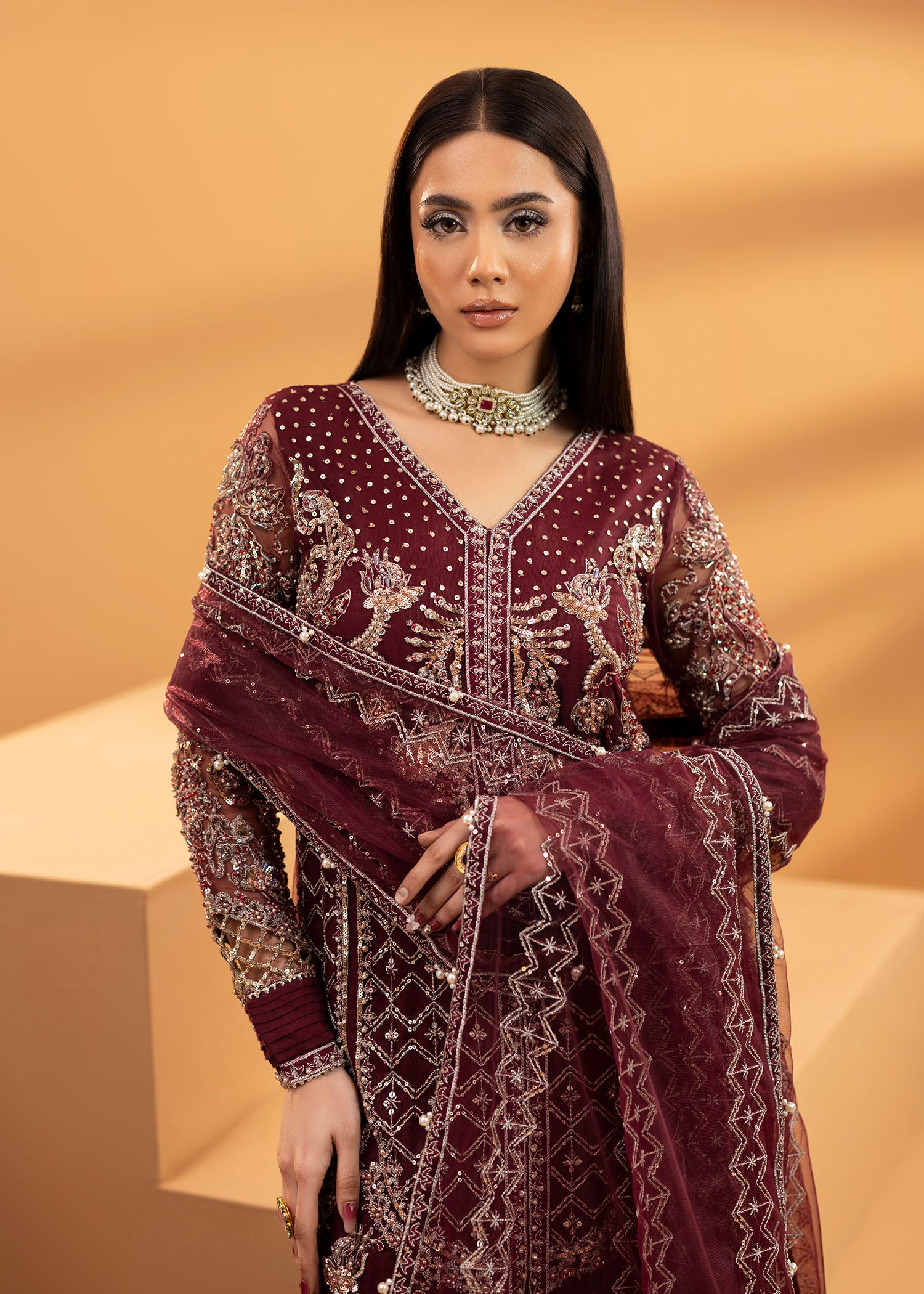 2557B - Modern Formal Suit - Zarqun Premium