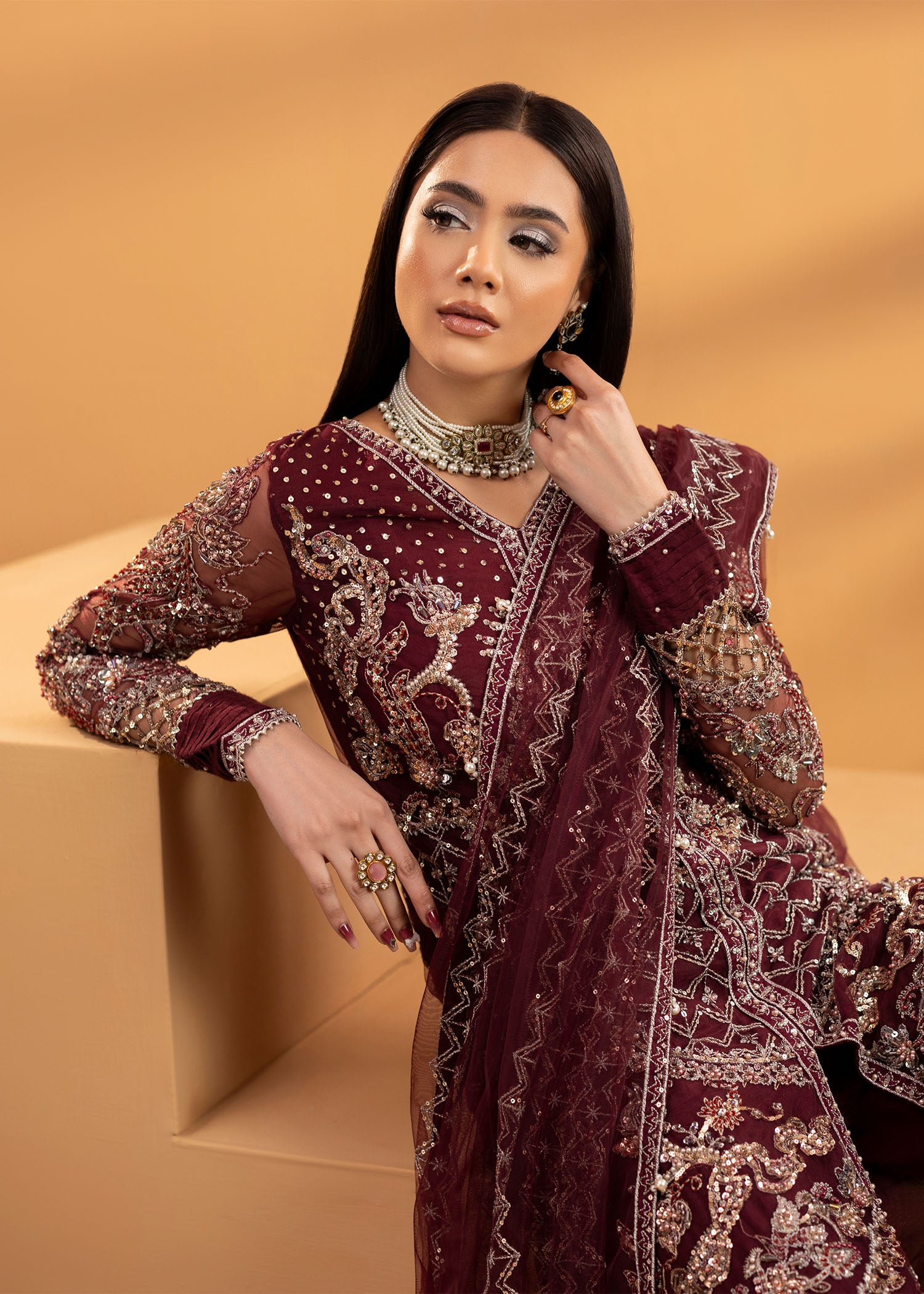 2557B - Modern Formal Suit - Zarqun Premium