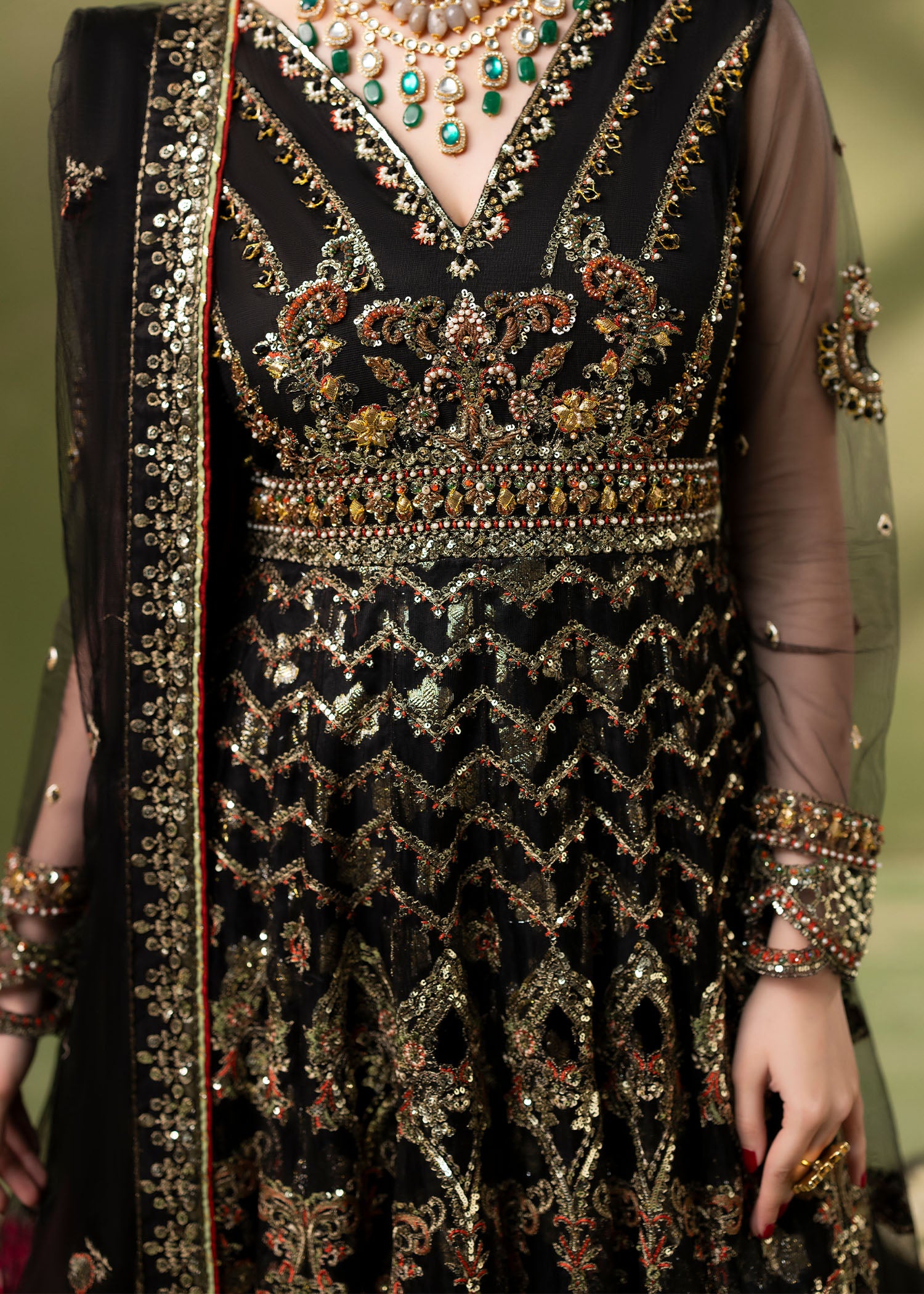 2559B - Dreamy Embellished Formal - Zarqun Premium