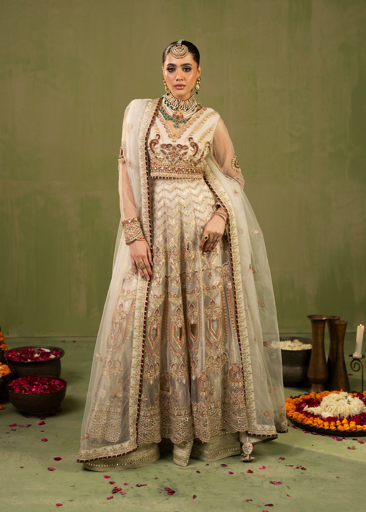 2559A - Dreamy Embellished Formal - Zarqun Premium