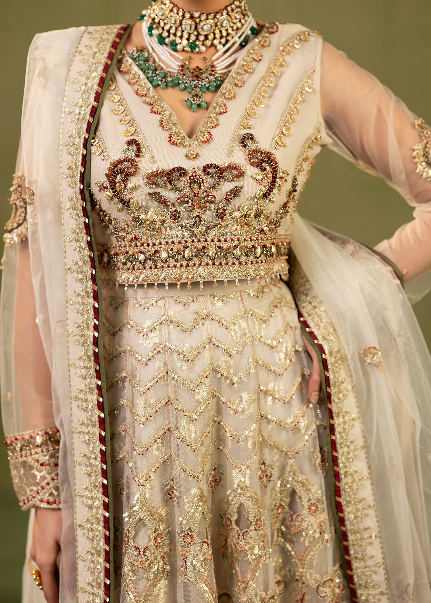 2559A - Dreamy Embellished Formal - Zarqun Premium