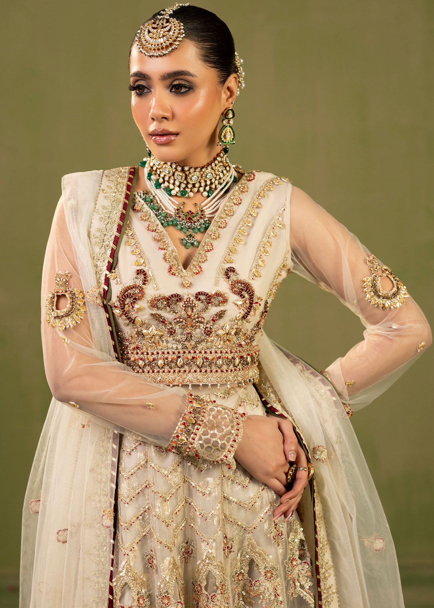 2559A - Dreamy Embellished Formal - Zarqun Premium