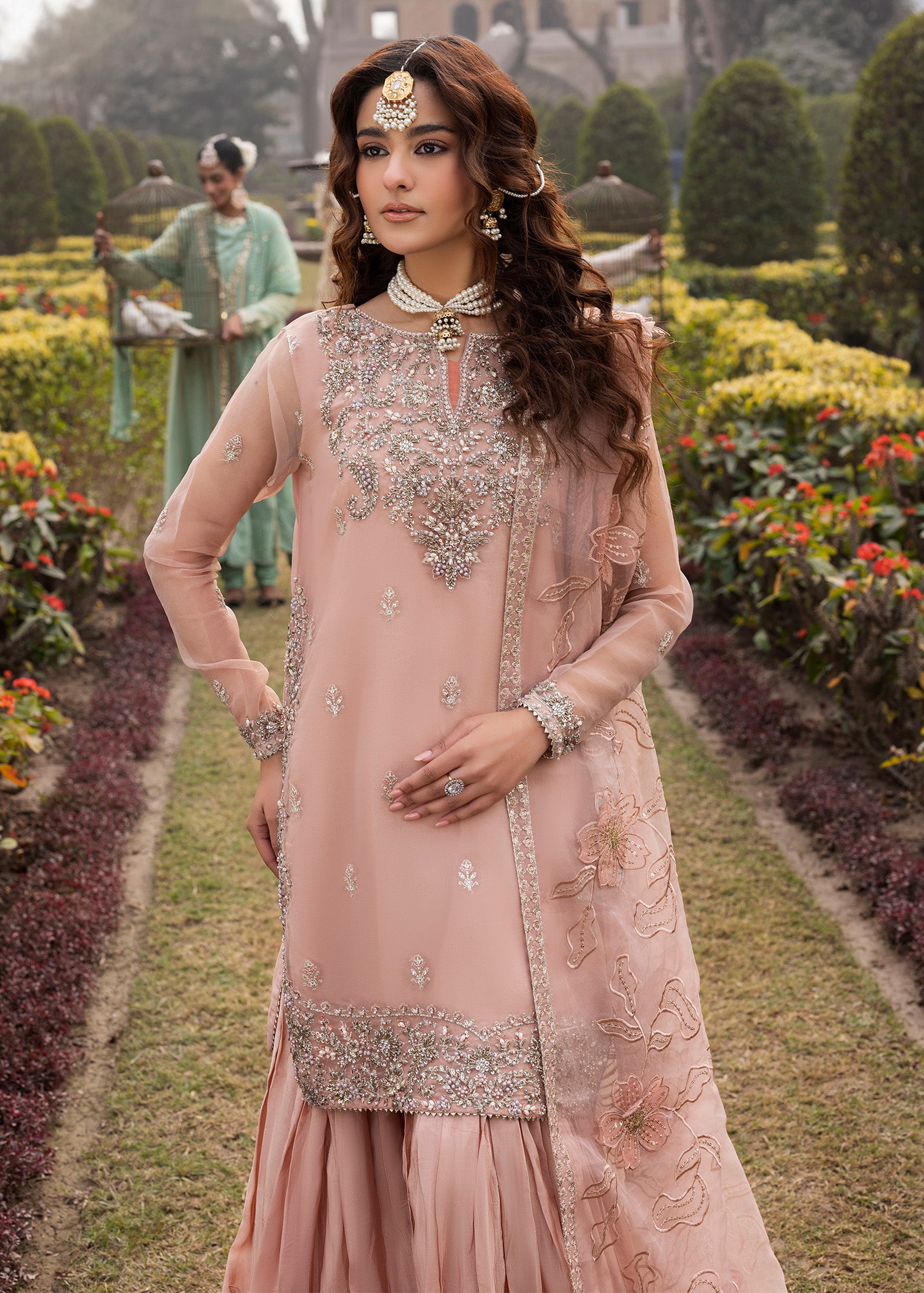 2578B - Classic Embroidered Formal - Zarqun Premium