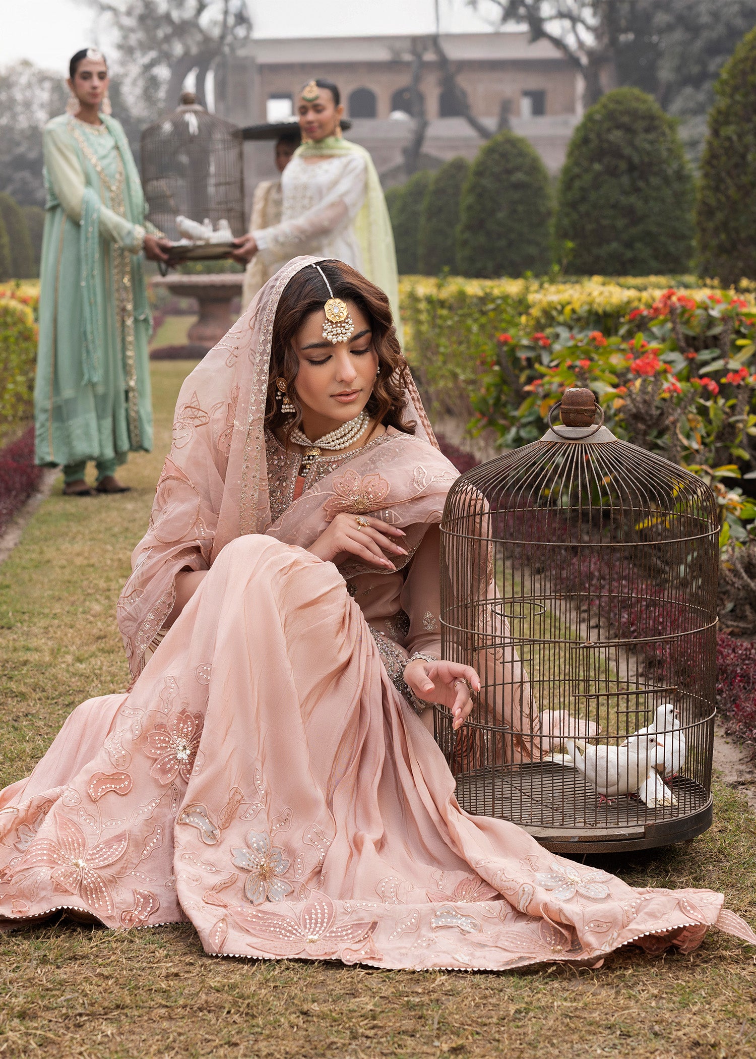2578B - Classic Embroidered Formal - Zarqun Premium
