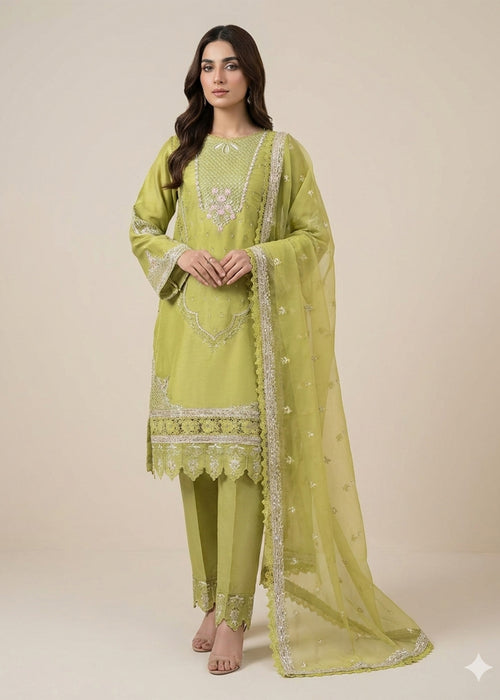 2410C - Luxury Pret Suit - Zarqun Premium