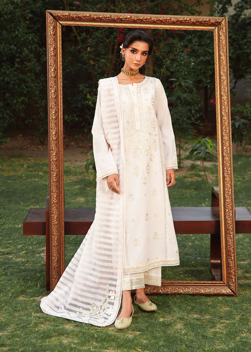 2548A - Embroidered 3Pc Dress - Zarqun Premium