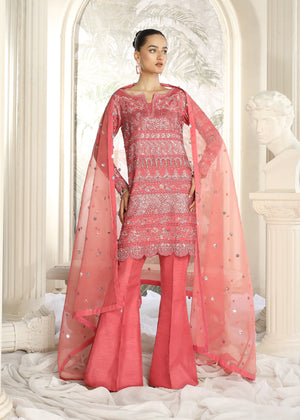 2461B - Korean Silk Suit - Zarqun Premium