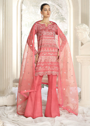 2461B - Korean Silk Suit - Zarqun Premium