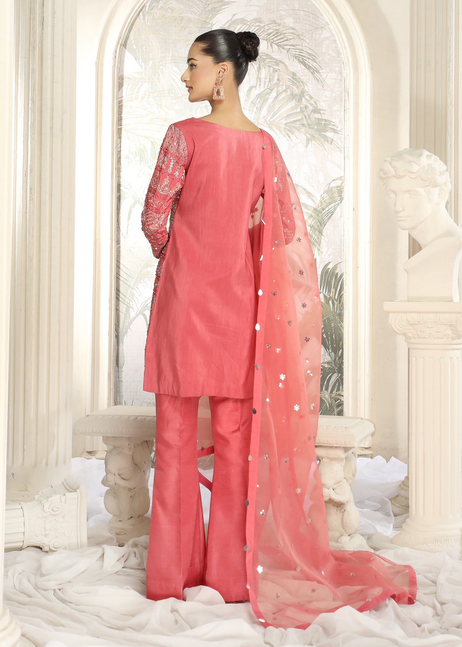 2461B - Korean Silk Suit - Zarqun Premium