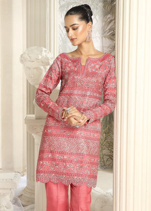 2461B - Korean Silk Suit - Zarqun Premium