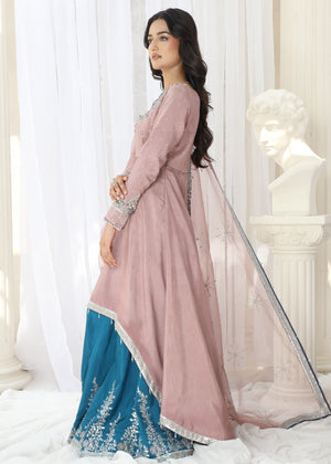 2463A - Korean Silk Suit - Zarqun Premium
