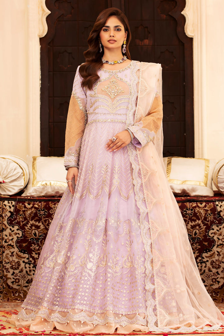 2407A - Embroidered Formal Dress - Zarqun Premium