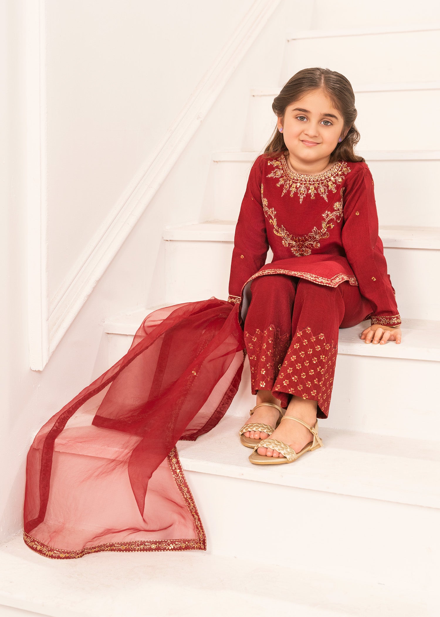 K2529A - Kids Formal Wear - Zarqun Premium