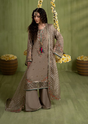 2610B - Raw Silk Eid Suit - Zarqun Premium