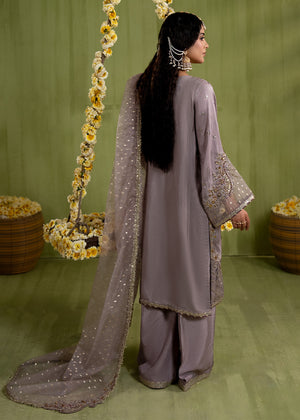 2610A - Raw Silk Eid Suit - Zarqun Premium