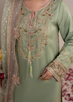 2612A - Raw Silk Eid Suit - Zarqun Premium