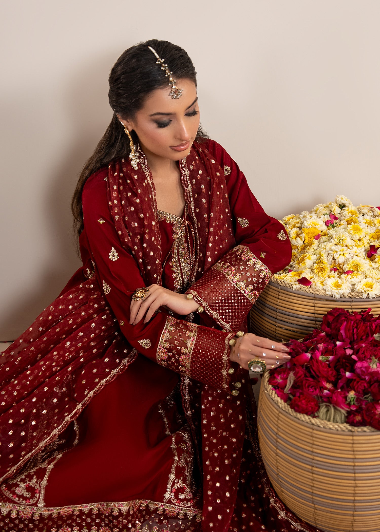 2609A - Raw Silk Eid Suit - Zarqun Premium