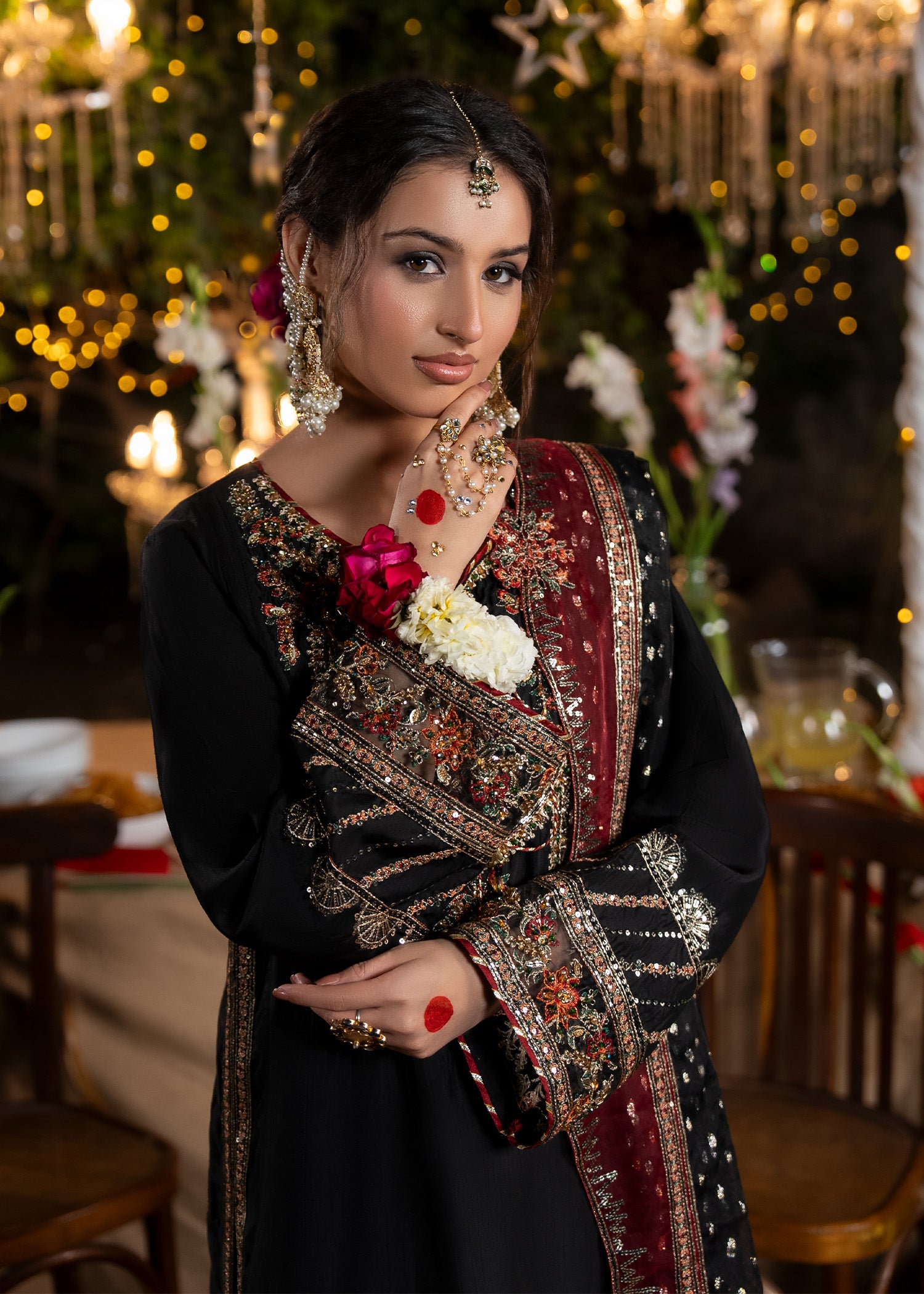 2612B - Raw Silk Eid Suit - Zarqun Premium