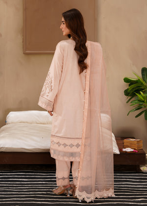 2509 - Embroidered 3Pc Dress - Zarqun Premium