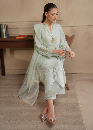 2516 - Embroidered 3Pc Dress - Zarqun Premium