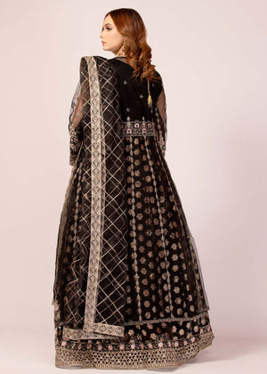 2339E - Embroidered Formal Dress - Zarqun Premium