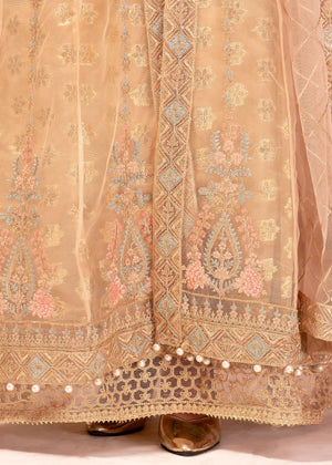 2339D - Embroidered Formal Dress - Zarqun Premium